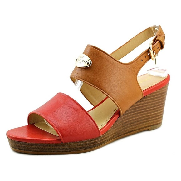 Coach Shoes - COACH WEDGE SANDALS